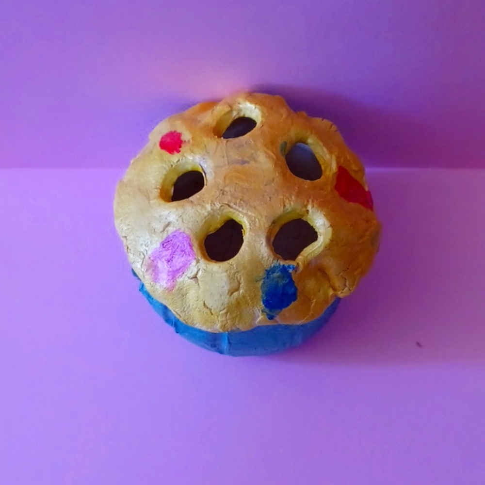 My Clay Art Therapy Cupcake Pencil Holder!